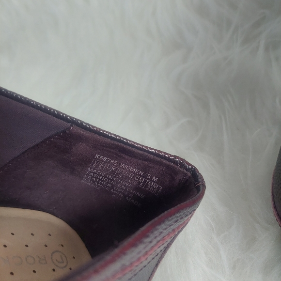 Rockport Lianna Brouge Oxford Leather Shoes Size 9.5 - Picture 9 of 11